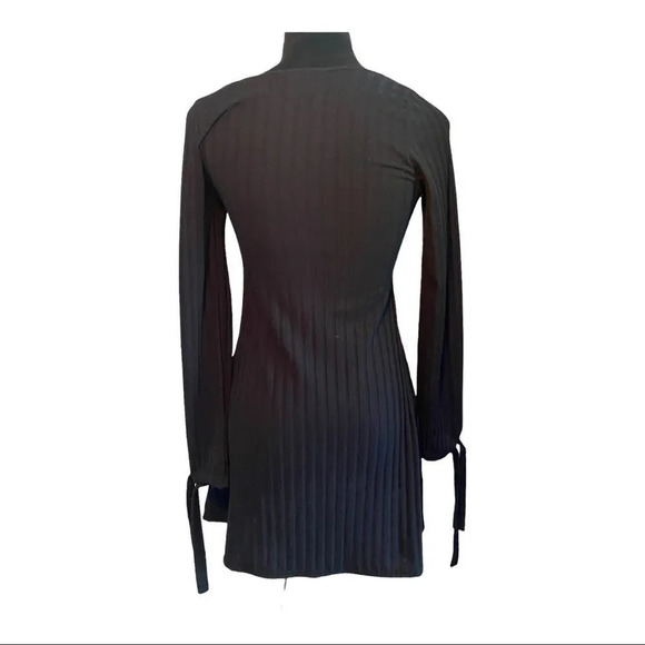 ! Nasty Gal Collection knit fit and flare skater dress long sleeve - Picture 3 of 5